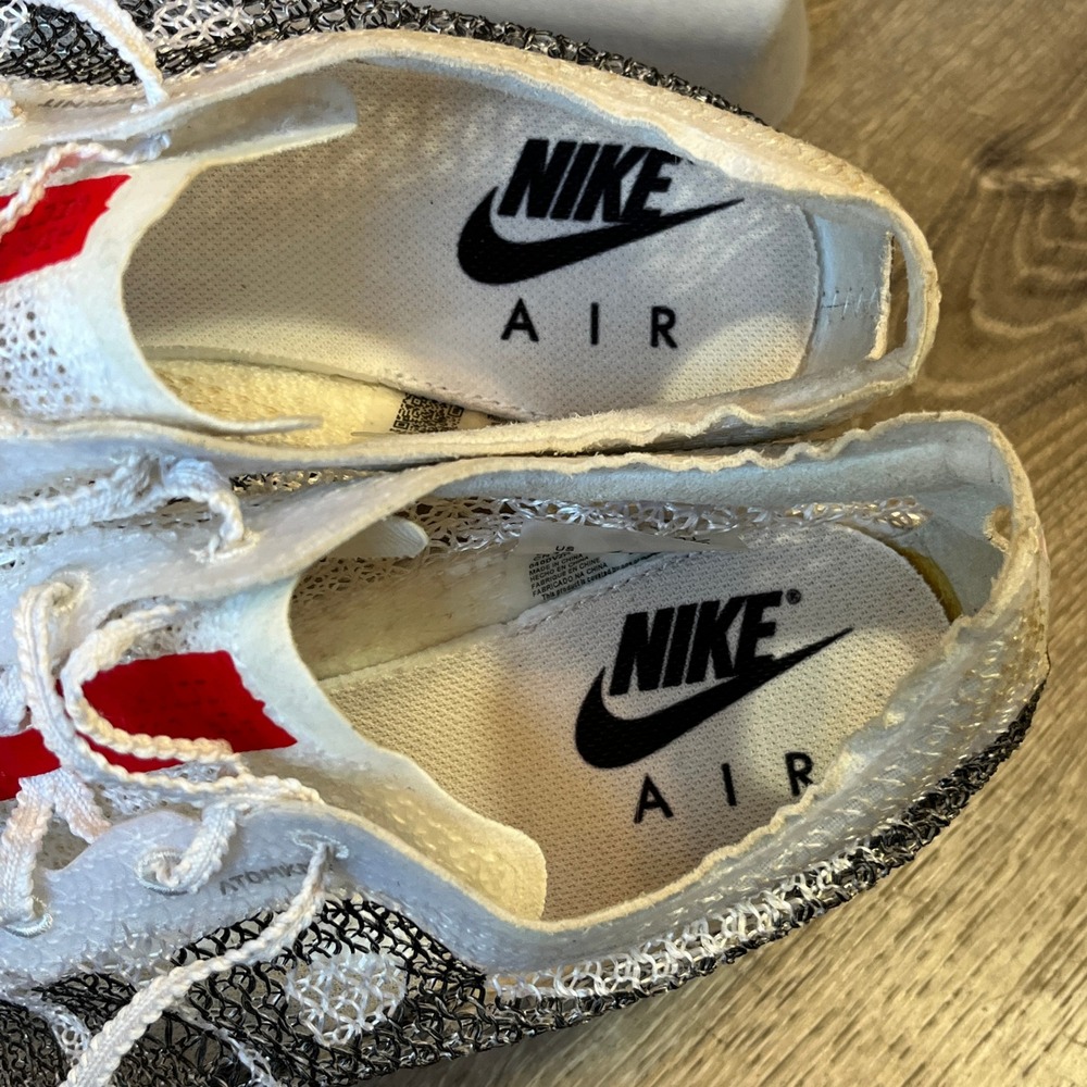 Nike Air Zoom Victory More Uptempo Mens Track Spikes White Red DN6947-111 Sz 10 - Picture 8 of 10